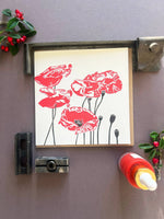 Lade das Bild in den Galerie-Viewer, Klappkarte Mohnblumen
