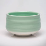 Load image into Gallery viewer, Matcha-Teeschale Grün Porzellan
