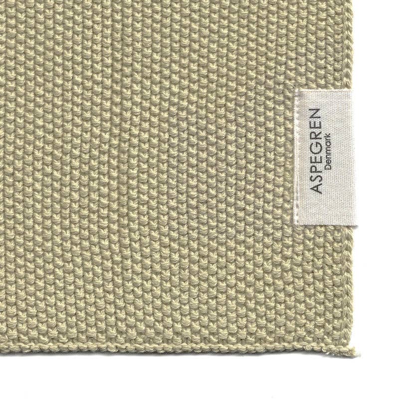 Geschirrtücher Bio-Baumwolle 2er-Set Gestrickt Pampas