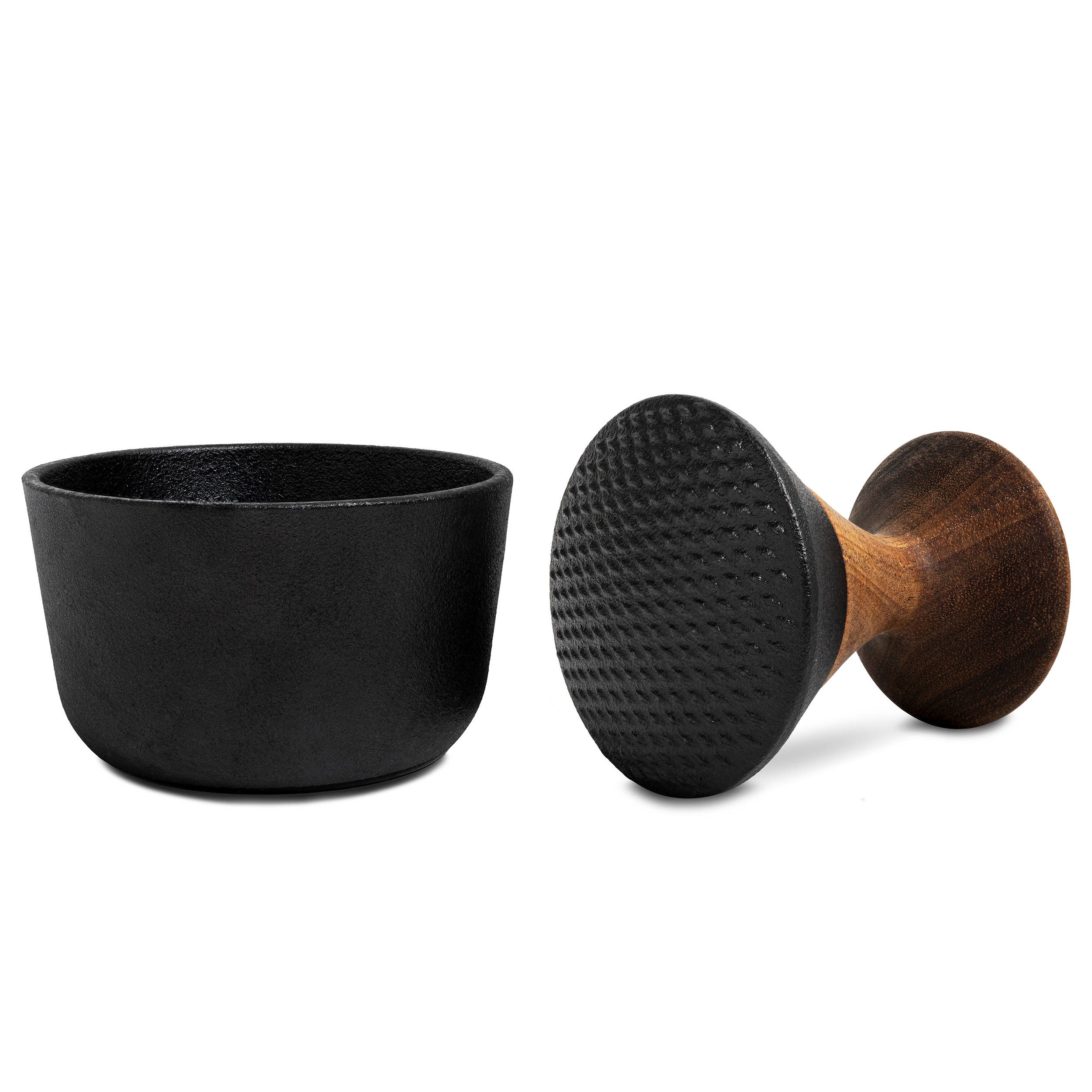 Kiruna Mörser Gusseisen Schwarz