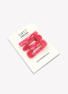 Haarklammern Lucia Fuchsia 3 Stück