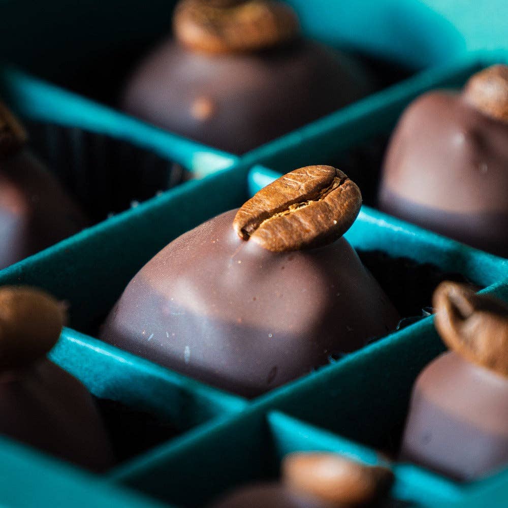 Dattelpralinen Espresso Crunch bio & vegan