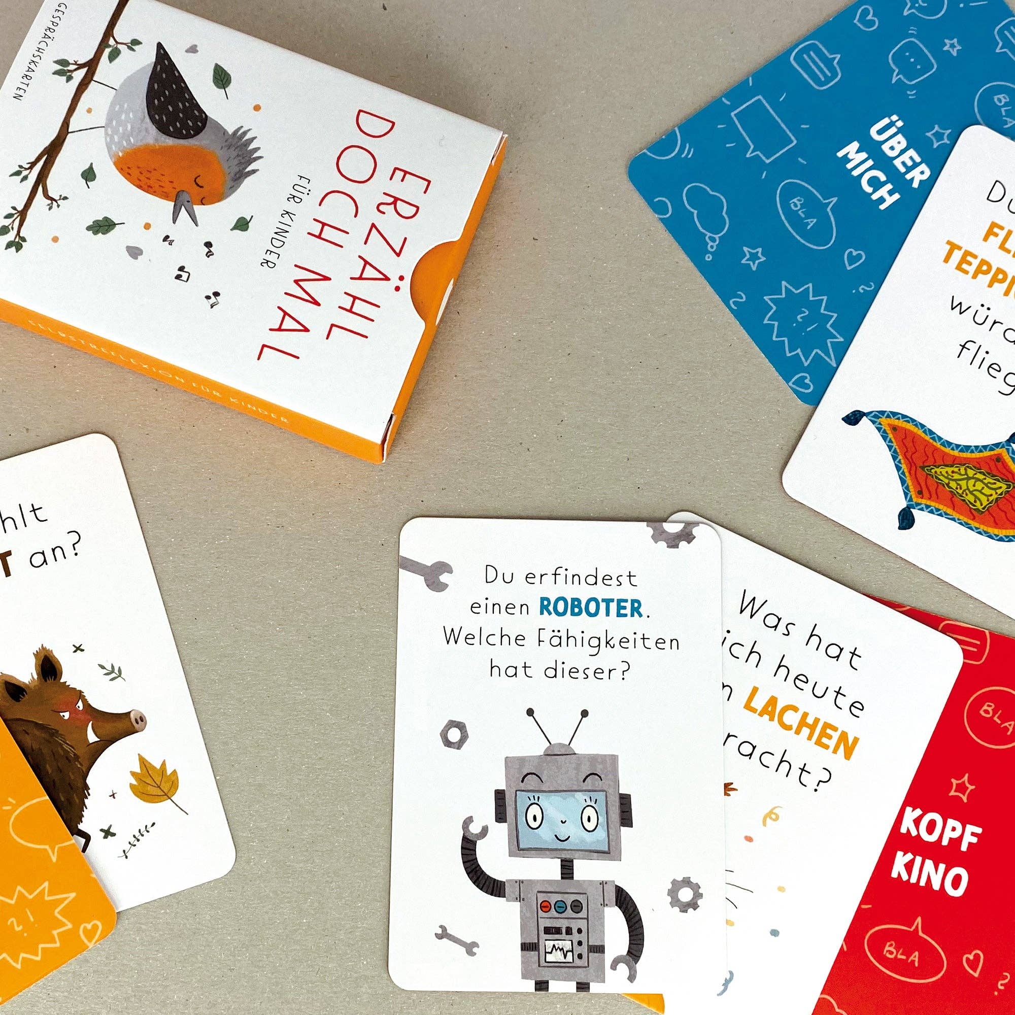 Gesprächskarten für Kinder