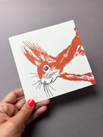 Load image into Gallery viewer, Klappkarte Eichhörnchen
