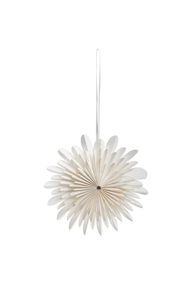 Papieranhänger White Flake
