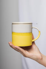 Lade das Bild in den Galerie-Viewer, Tasse &amp; Teesieb 410 ml
