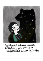 Lade das Bild in den Galerie-Viewer, Mini Poster NACHT A5
