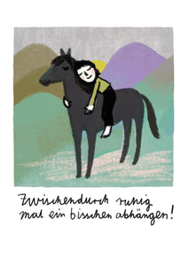 Mini Poster ABHÄNGEN A5
