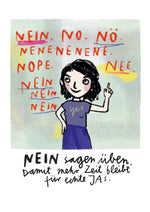 Load image into Gallery viewer, Mini Poster NO NO NO A5
