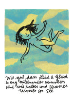 Lade das Bild in den Galerie-Viewer, Mini Poster VERWOBEN A5
