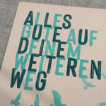 Load image into Gallery viewer, Postkarte Alles Gute auf deinem weiteren Weg
