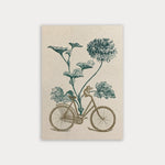 Load image into Gallery viewer, Postkarte Fahrrad mit Pflanze
