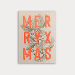 Load image into Gallery viewer, Postkarte Merry Xmas Orange
