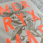 Load image into Gallery viewer, Postkarte Merry Xmas Orange
