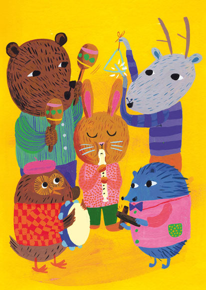 Postkarte Ukko Nooa Der alte Noah