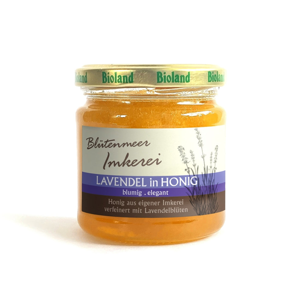 Lavendel in Honig bio