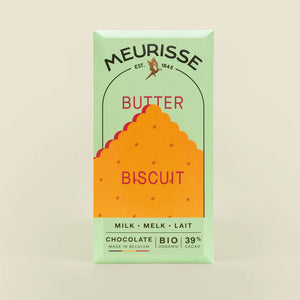 Milchschokolade (39%) mit Butterkeks - bio