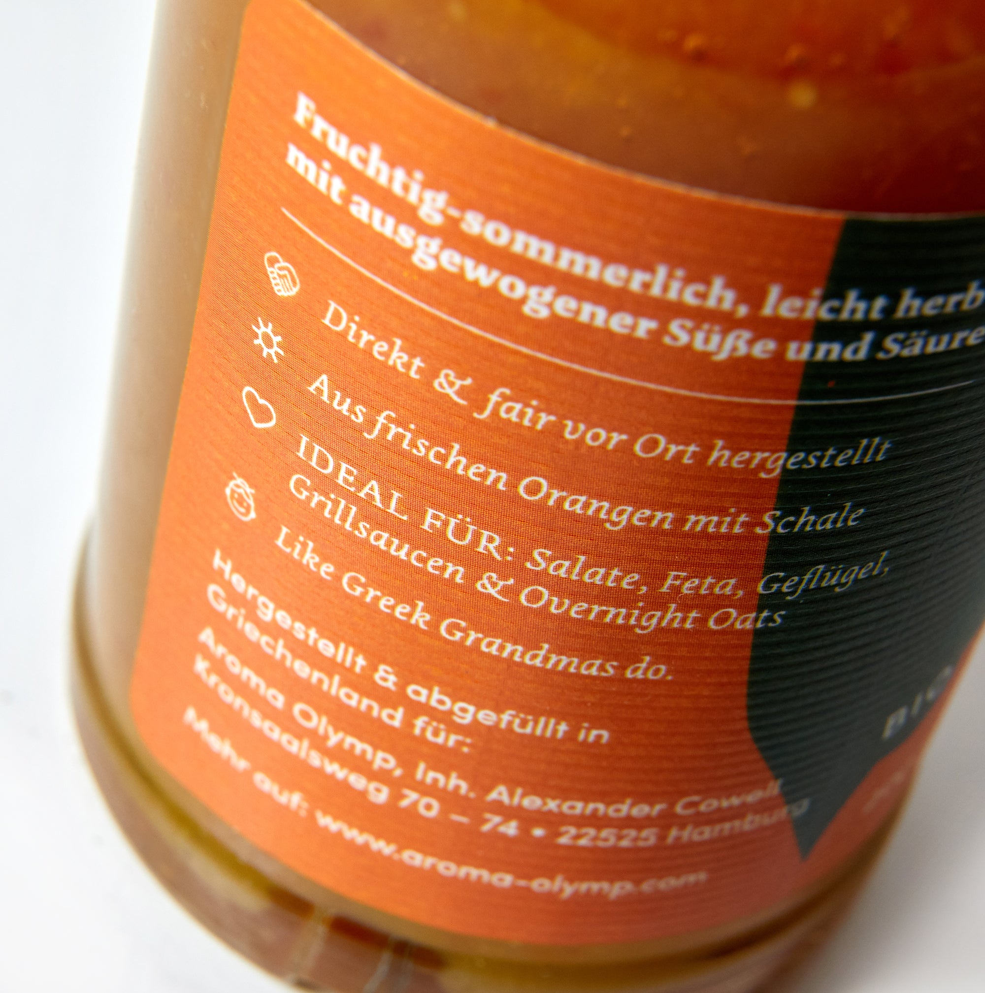Balsamico Creme mit Orange - bio