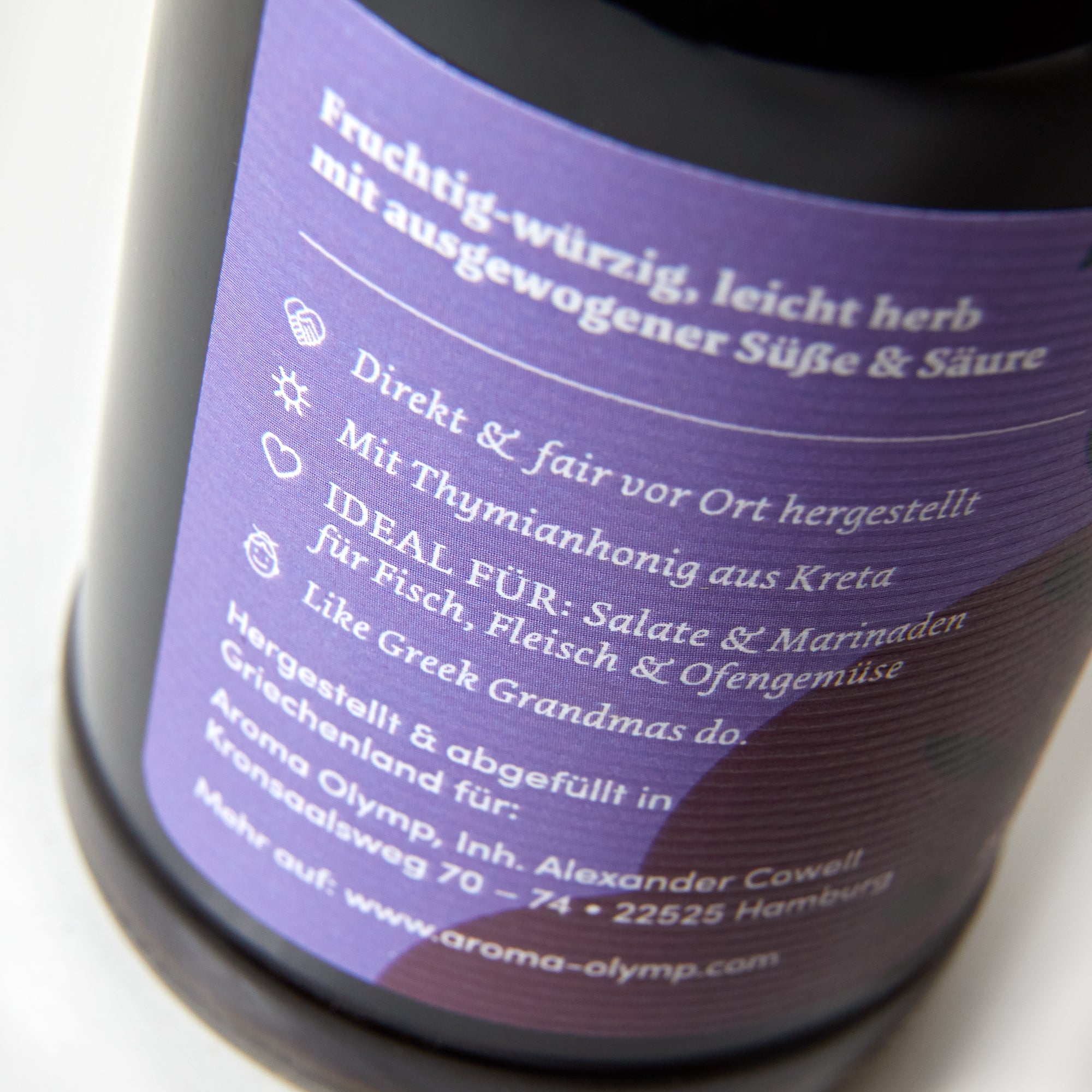 Balsamico Creme mit Thymianhonig - bio