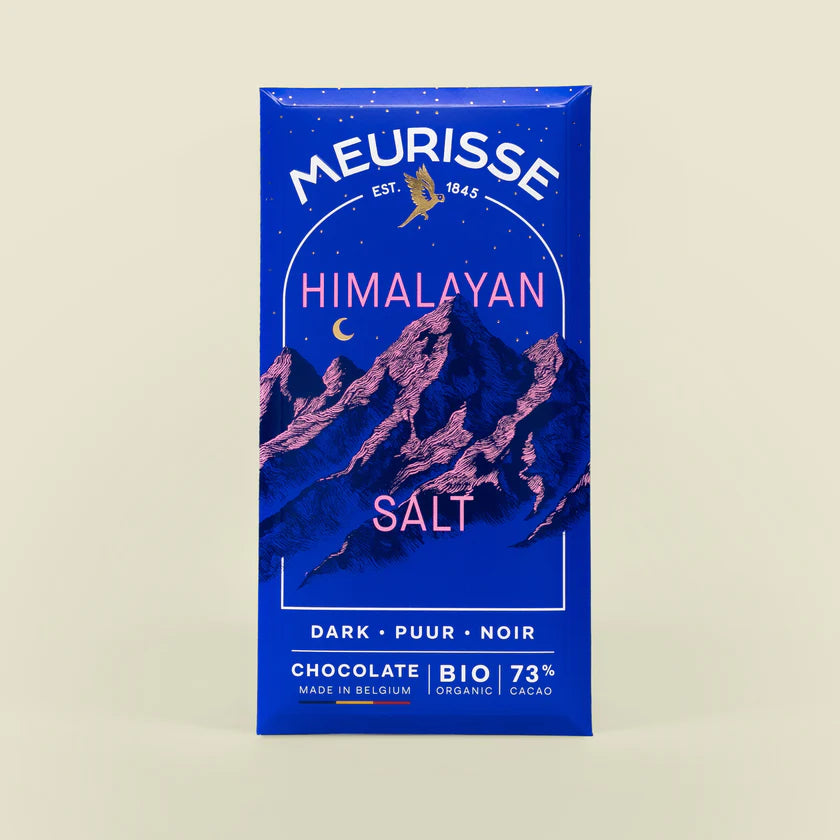 Dunkle Schokolade (73%) mit Himalaya-Salz - bio