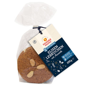 Elisen-Lebkuchen mit Mandeln bio - gluten- & laktosefrei