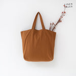 Load image into Gallery viewer, Linen shopper
