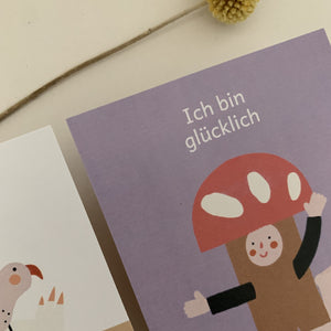 Mutmachkarten für Kinder 11 Karten & ein Kartenhalter