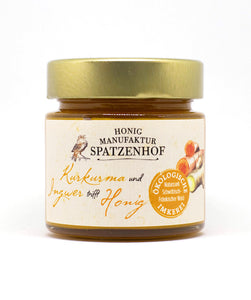 Honig Kurkuma & Ingwer bio 330g