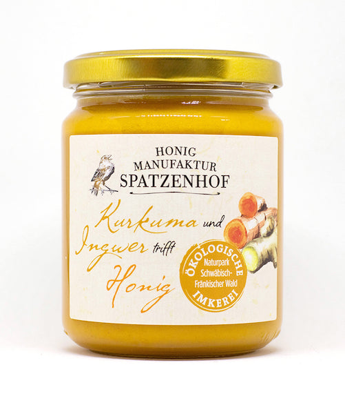 Honig Kurkuma & Ingwer bio 330g