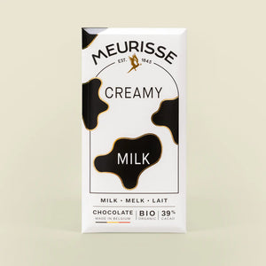 Milchschokolade (39%) mit cremiger Milch - bio