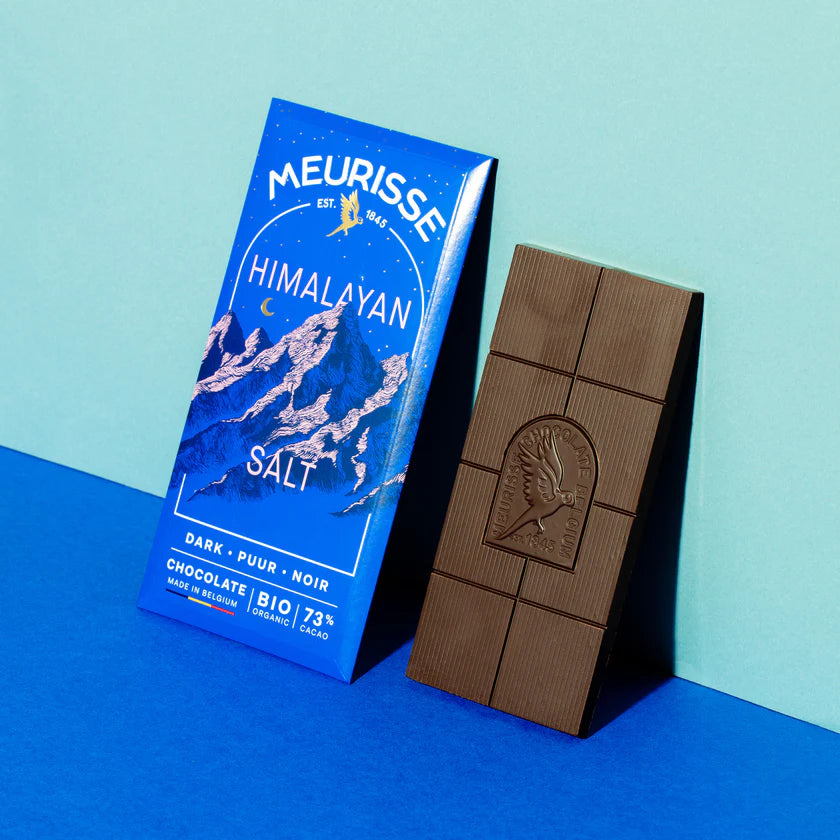 Dunkle Schokolade (73%) mit Himalaya-Salz - bio