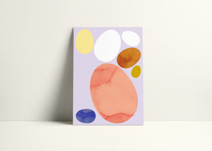 Postkarte Ostereier