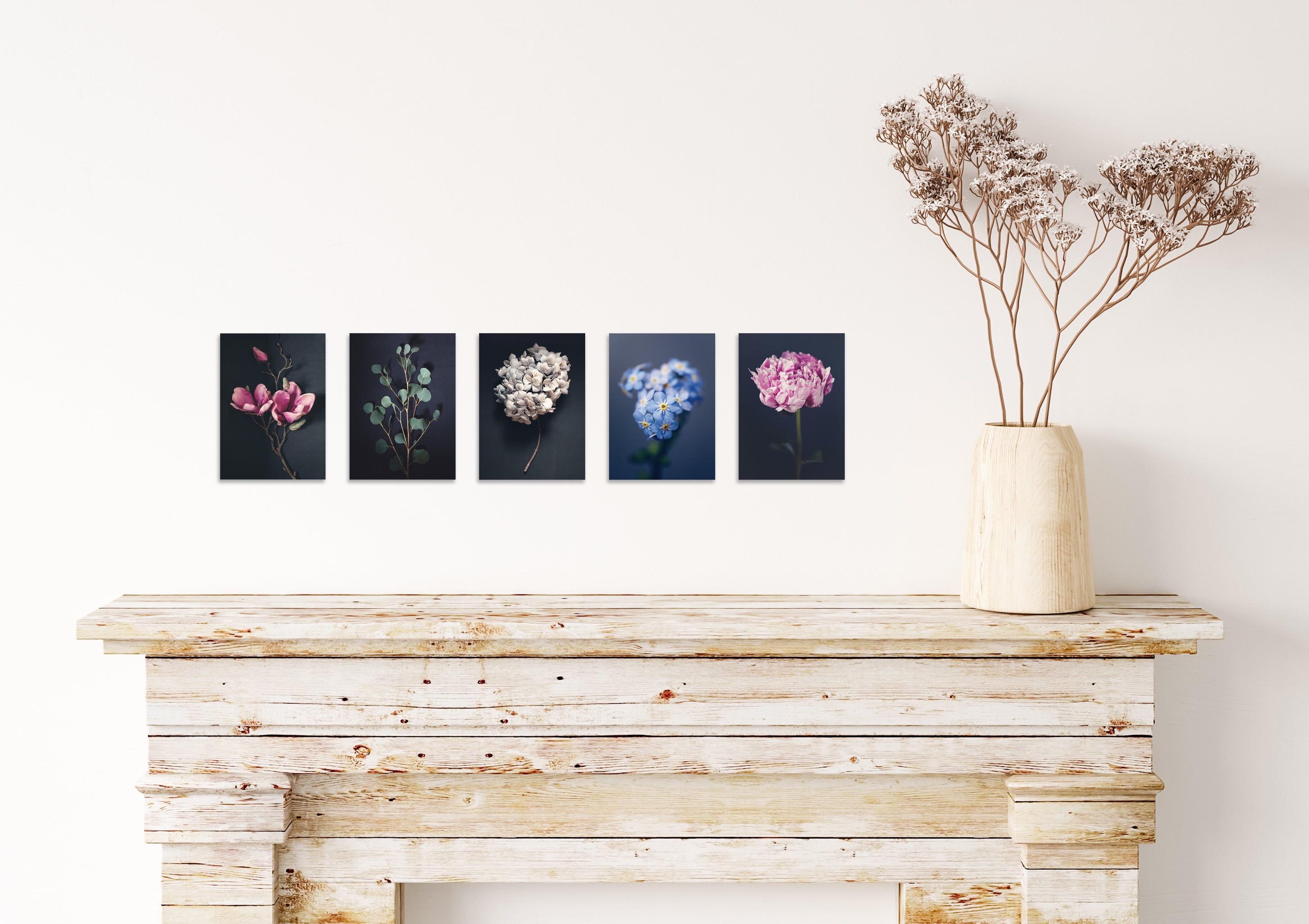 Postkarte Magnolie