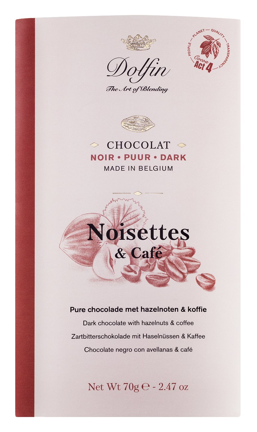 Noisettes & Café - Zartbitterschokolade