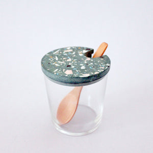 Zuckerdose Terrazzo Grün